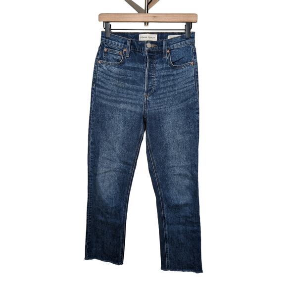 Aritzia Denim Forum Arlo High Rise Straight 28L | Size 26 - Picture 1 of 13